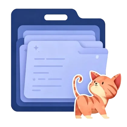吉猫·书签 GimaoShiori Logo